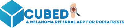 CUBED – a melanoma referral app for podiatrists
